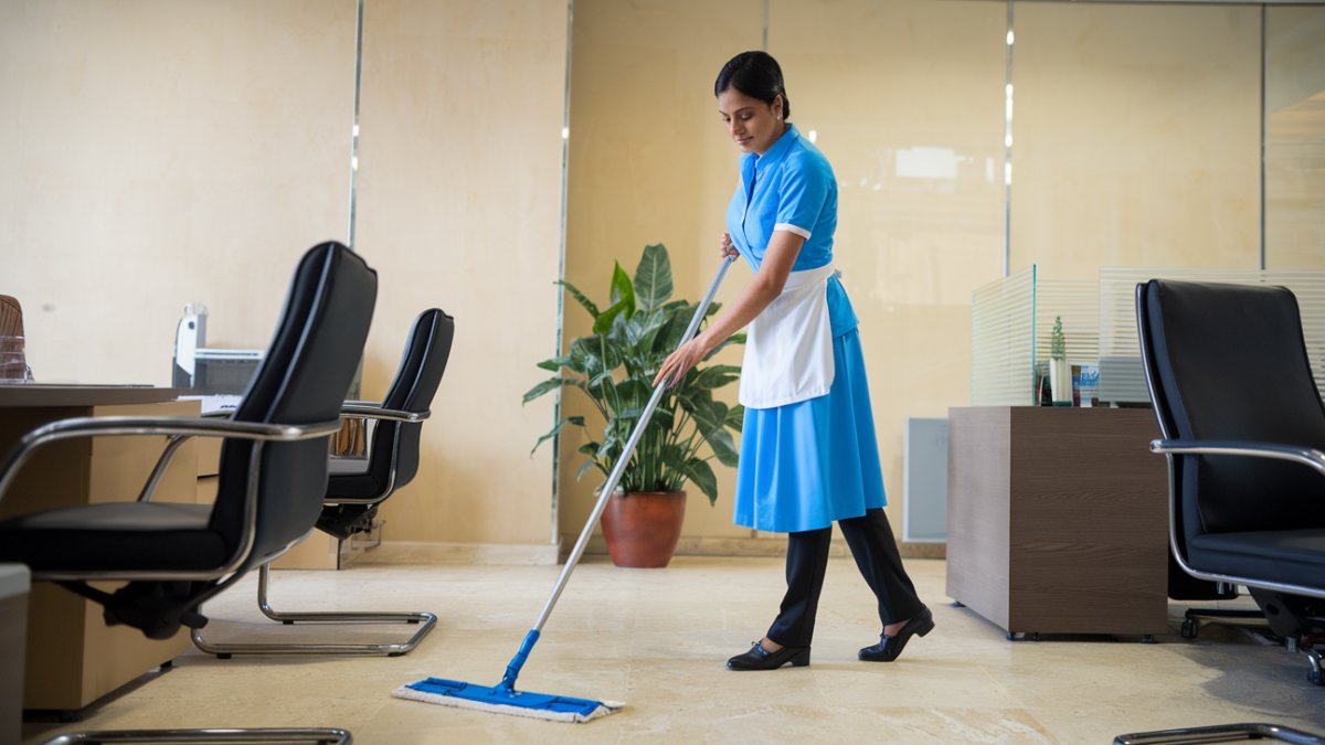 Hire Office Cleaner Instantly on an Hourly Basis