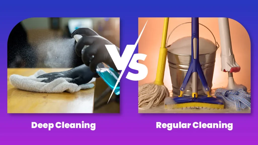 Deep Cleaning vs. Regular Cleaning: What’s the Difference & Which One Do You Need?