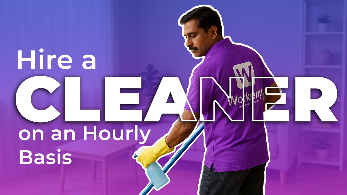 Hire a Cleaner on an Hourly Basis in Sector 11 Panchkula 