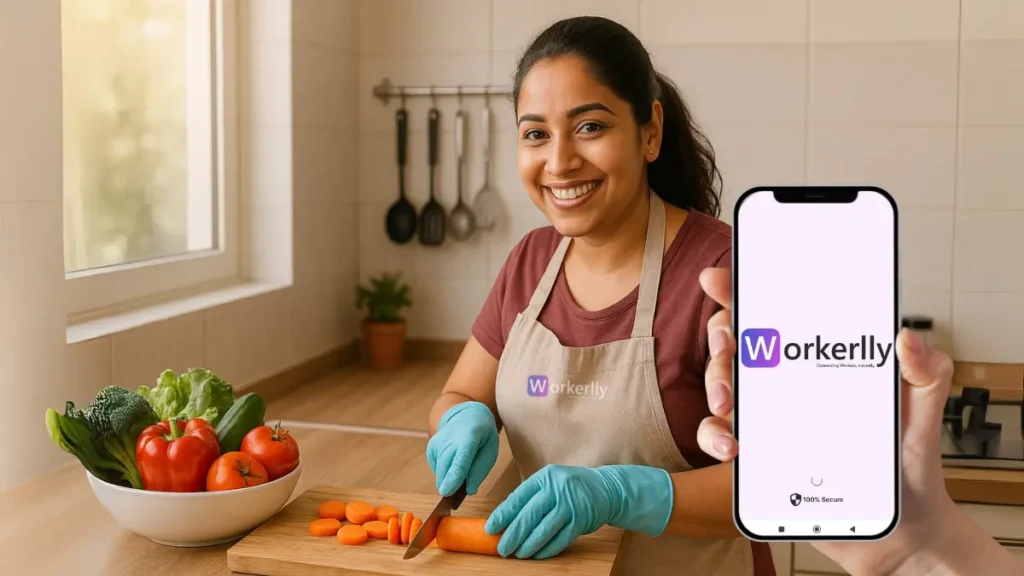 Hire a Kitchen Helper on an Hourly Basis in Mohali with Workerlly