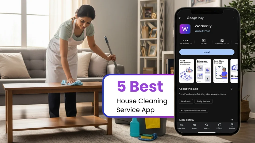 5 Best House Cleaning Service Apps