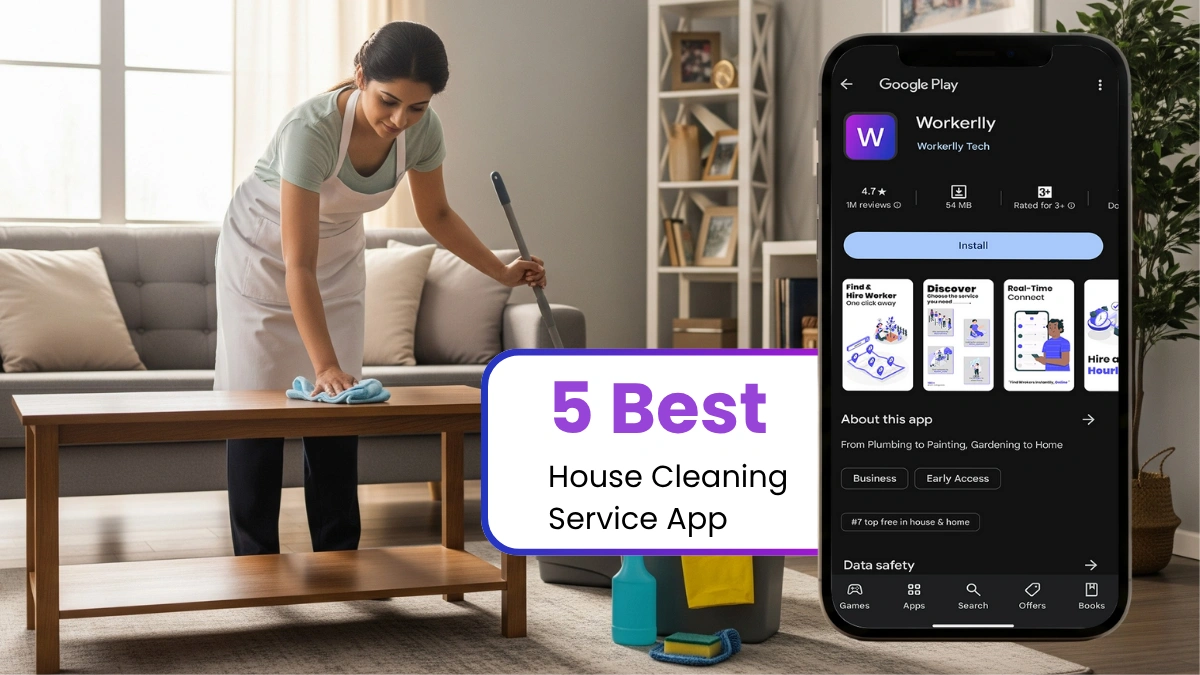 5 Best House Cleaning Service Apps