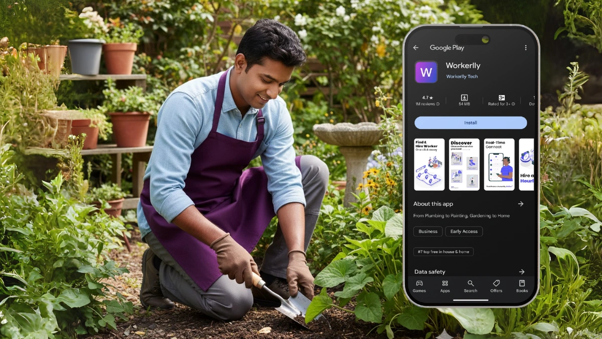 Hire a Gardening Helper On Hourly Basis in Gurugram