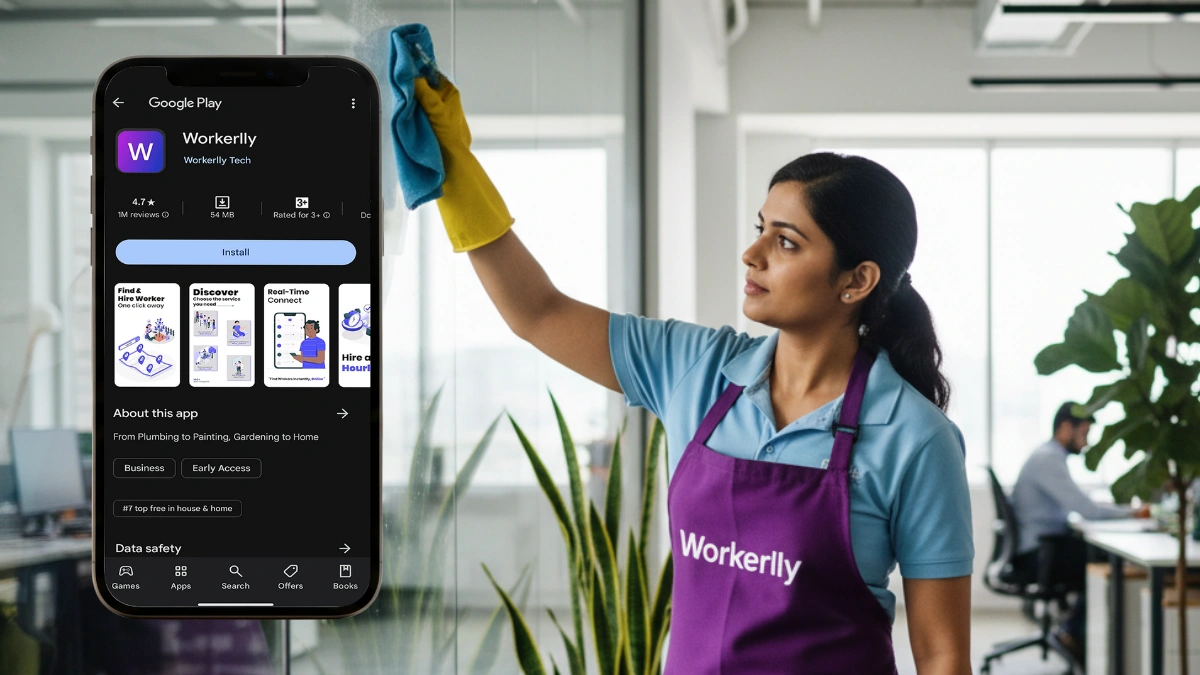 Office Cleaner for Instant Hourly Cleaning Services in Gurugram