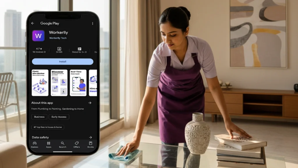 Hourly Maid Service in DLF City Gurugram