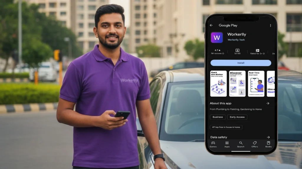 Driver on an Hourly Basis in DLF City