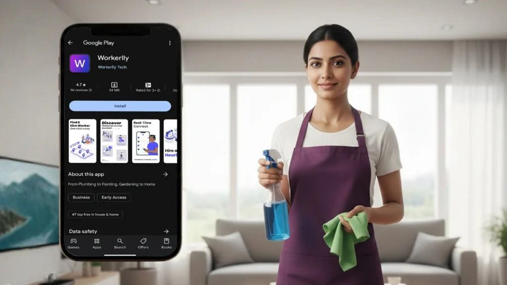 Maid on an Hourly Basis