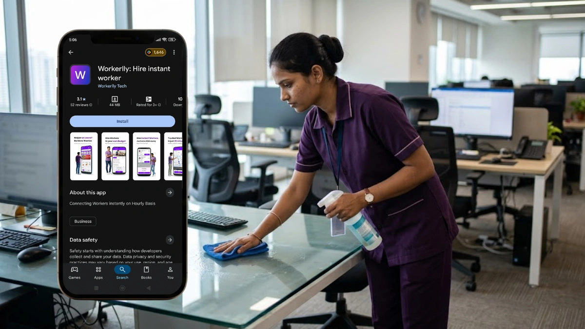 How to Hire an Office Maid on an Hourly Basis in DLF Phase 5, Gurugram