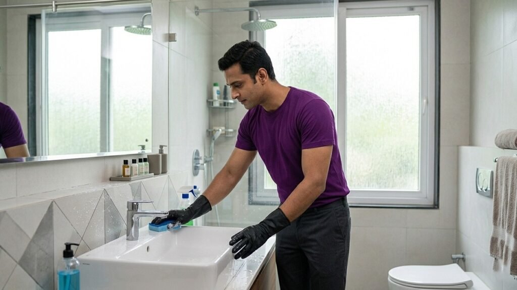 How to Hire a Bathroom Cleaner on an Hourly Basis in DLF Phase 5, Gurugram