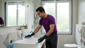 How to Hire a Bathroom Cleaner on an Hourly Basis in DLF Phase 5, Gurugram