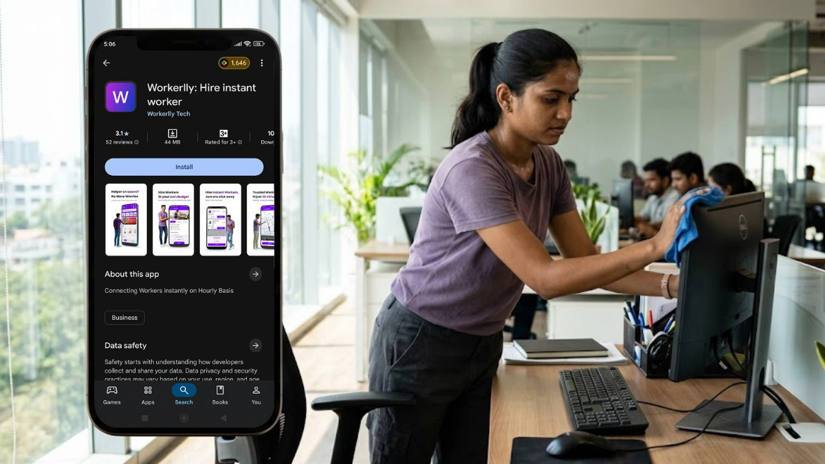 Hire an Office Maid on an Hourly Basis in Sector 87, Gurugram  